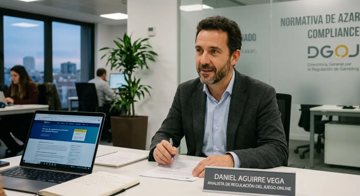Daniel Aguirre Vega, analista de regulación del juego online